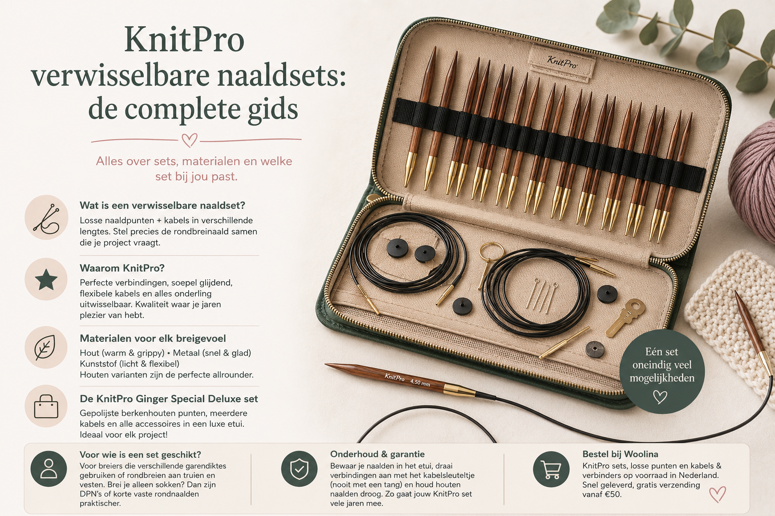 KnitPro verwisselbare naaldsets: de complete gids