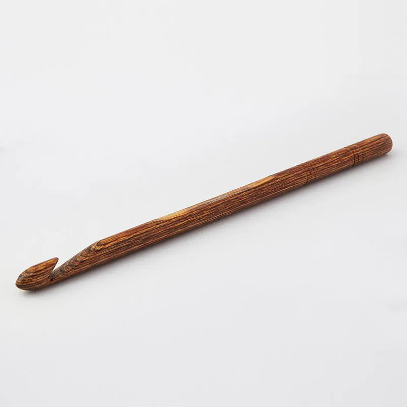 KnitPro Ginger houten haaknaald 3.50mm - Woolina.nl