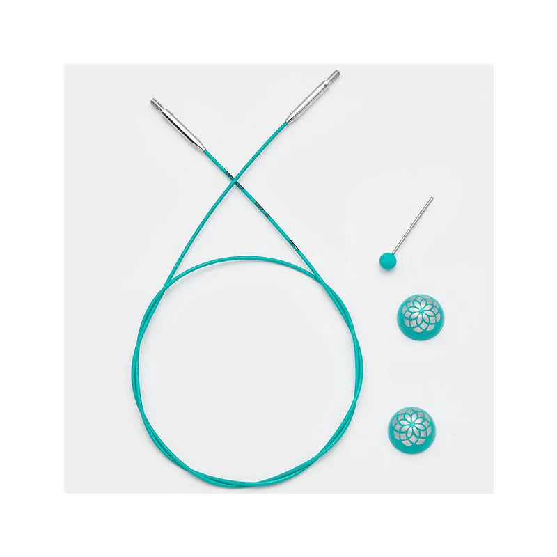 KnitPro Mindful 360 Swivel kabel 56cm voor rondbreinaalden - Woolina.nl
