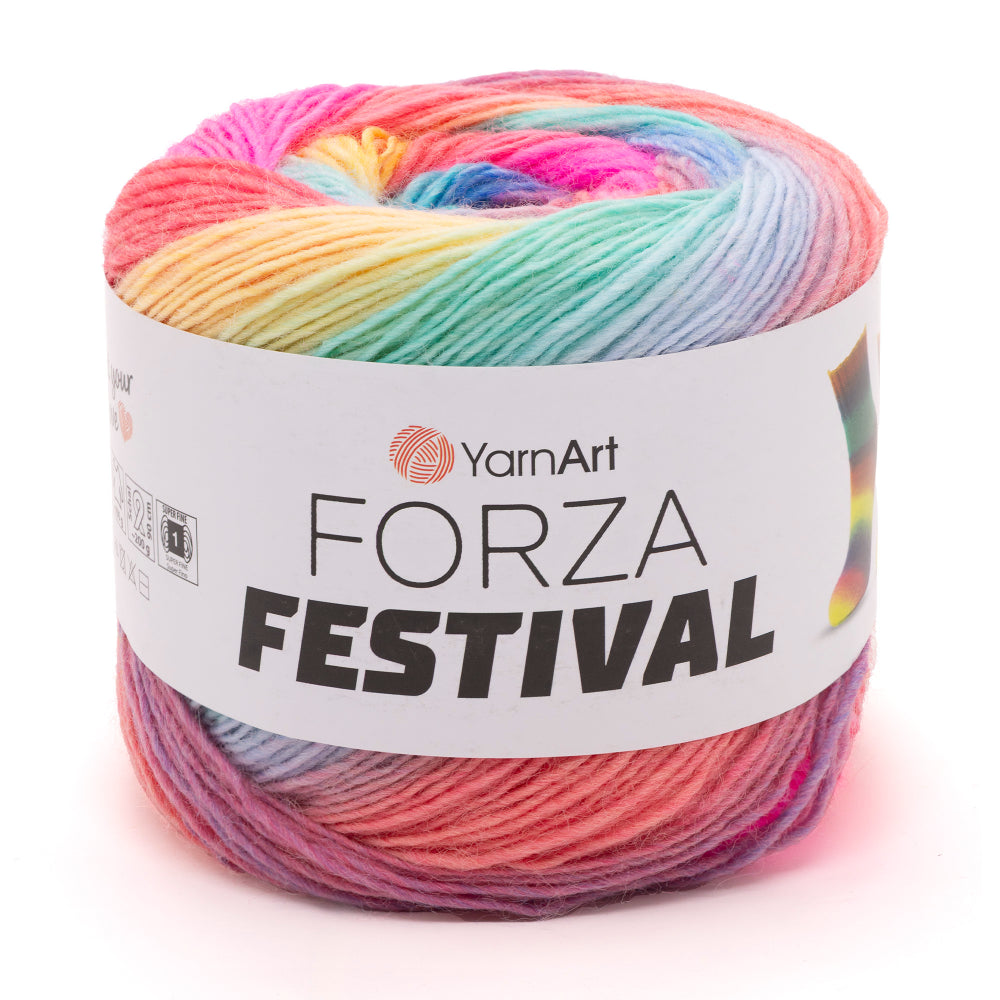 Roze-Blauw-Geel-Mint-Rood (Heldere Pastelmix)