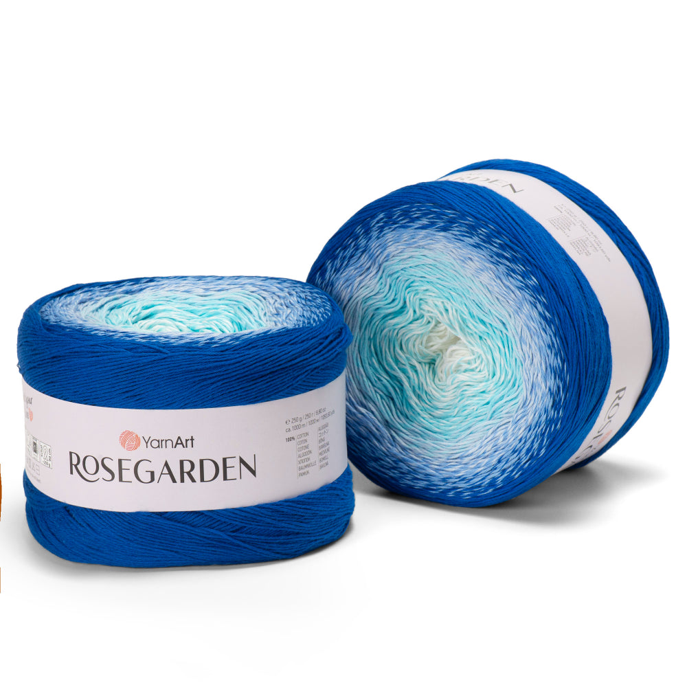 Koningsblauw-Blauwgroen-Wit (Oceaangolf)