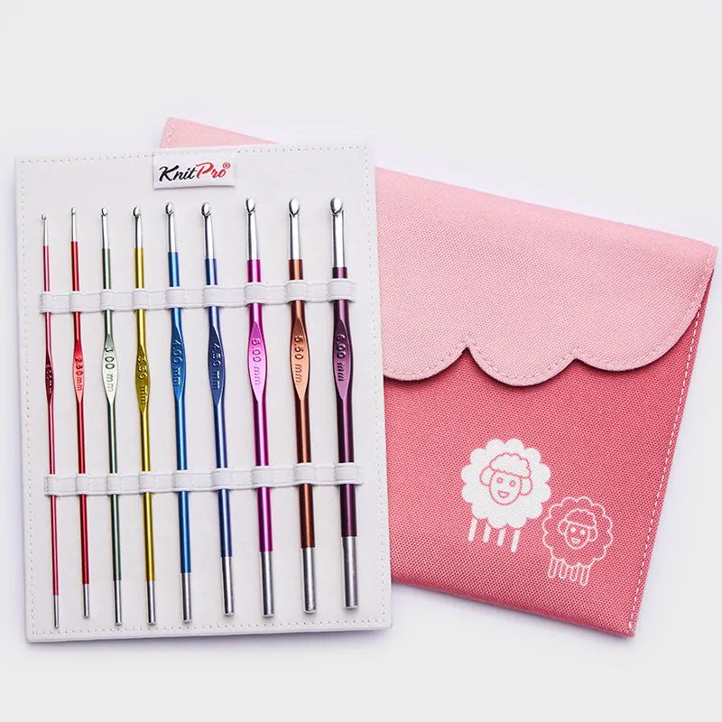 KnitPro Zing haaknaald set enkele punt - Woolina.nl